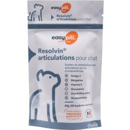 Easypill chat resolvin articulations 30 boulettes de 2g