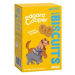 Edgard & Cooper Bravo Biscuits Dinde & Poulet 400g