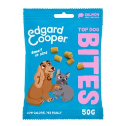 Edgard & Cooper Top Dog Bites Small Saumon & Poulet 50g