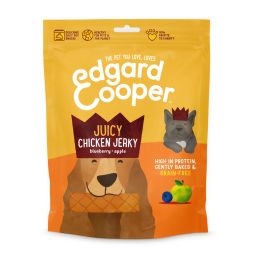 Edgard & Cooper Chien Jerky Poulet & Myrtille & Pomme 150g