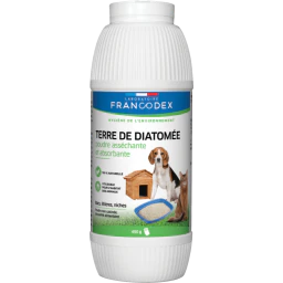 Francodex Terre de Diatomee pour Chats et Chiens Seau 450g