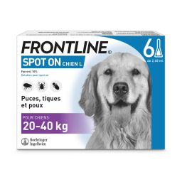 Frontline spot-on Hond 20-40kg 6pip