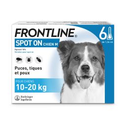 Frontline spot-on hond 10-20kg 6pip