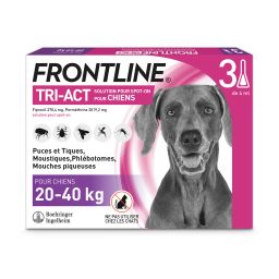 Frontline Tri-act L chien 20 à 40kg