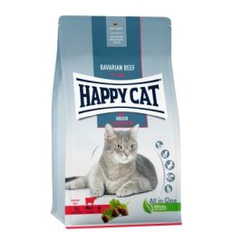 Happy Cat Indoor Croquettes pour Chat au Boeuf 4kg