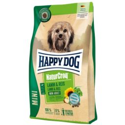 Happy Dog Naturcroq Mini Hondenvoer met Lamsvlees & Rijst 4kg