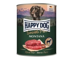 Happy Dog Sensible Pure Montana Nourriture Humide pour Chien au Cheval