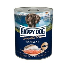 Happy Dog Sensible Pure Norway Nourriture Humide pour Chien au Poisson