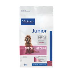 Virbac Veterinary Hpm Junior Special Medium - Hondenvoer - 3kg