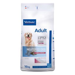 Virbac Veterinary Hpm Adult Neutered Large & Medium - Hondenvoer - 16kg