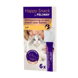 Feliway Happy Snack met Kip 6x15g