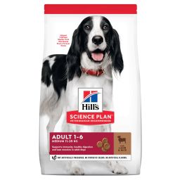 Hill's Science Plan Adult croquettes pour chien Medium - 2.5Kg à l'agneau et au riz