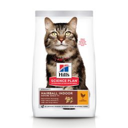 Hill’s Science Plan Mature Adult Hairball & Indoor Kip 1,5kg