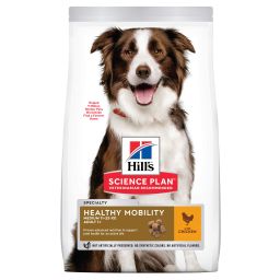 Hill's Science Plan Adult Healthy Mobility croquettes pour chien Medium - 2,5Kg au poulet 