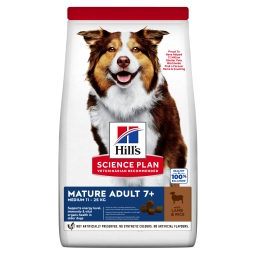 Hill's Science Plan Mature Adult Medium Agneau & riz pour chien 2,5kg