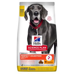Hill's Science Plan Perfect Digestion Large Breed Croquettes Pour Chien 14kg