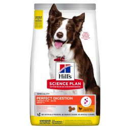 Hill's Science Plan Adult Perfect Digestion Medium -hondenvoer-14kg