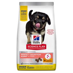 Hill's Science Plan Puppy Perfect Digestion Medium met Kip en Bruine Rijst hondenvoer 14kg