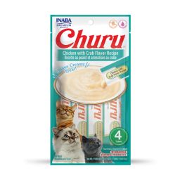 Inaba Churu Poulet et aromatisée au crabbe