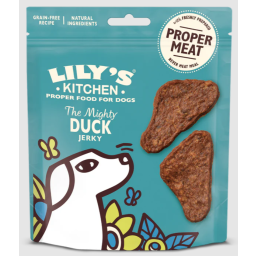 Lily's Kitchen Duck Jerky Snacks au Canard pour Chien 70g