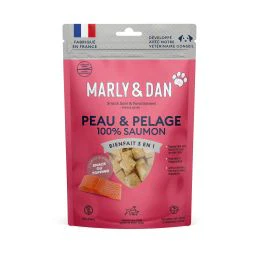 Marly & Dan Freeze Dried Peau Et Pelage Chien Saumon