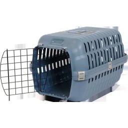Good Milan Blauwe Transportkooi voor Honden en Katten 47x32x29cm