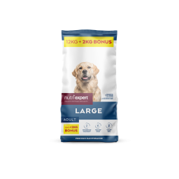 Nutri Expert Adulte Large Croquettes pour Chien 12+2kg Bonus