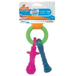 Nylabone Puppy Bot fopspeen spek smaak XS