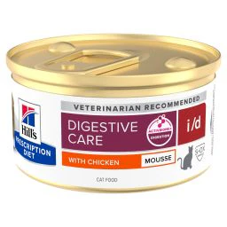 Hill's Prescription Diet i/d Digestive Care Mousse pour Chats au Poulet 12x85g
