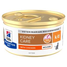 Hill's Prescription Diet k/d Kidney Care Mousse pour Chats au Poulet 12x85g