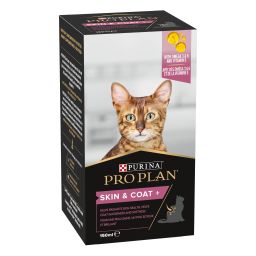 PRO PLAN SKIN & COAT+ CHAT ALIMENT COMPLEMENTAIRE - 135G