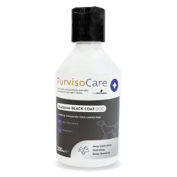 Purviso Care shampoing pour poils noirs chien 250ml