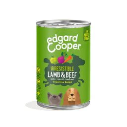 Edgard & Cooper Nourriture Humide pour Chiens Adults au Bœuf et Agneau 800g