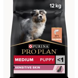 Pro Plan Puppy Medium Optiderma - Hondenvoer - 12Kg