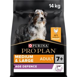 Pro Plan Age Defense met kip Medium & Large Adult 7+ - Hondenvoer - 14Kg