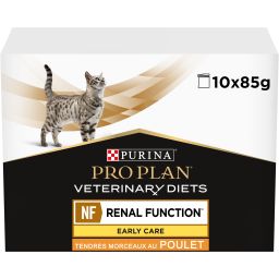 PURINA PRO PLAN Veterinary Diet NF Fonction rénales Early pour chat - 10x85g