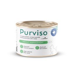 Purviso Veterinary Diets Weight Management Nourriture Humidepour chats
