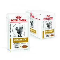 Royal Canin Urinary S/O Moderate Calorie Morsels in Gravy 12x85g