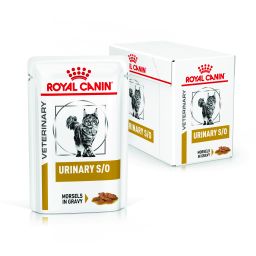 Royal Canin Urinary S/O kattenvoer Gravy vleesstukjes 12x 85g