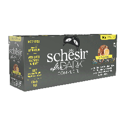 Schesir After Dark Natvoer voor Katten Variety Pack 12x80g