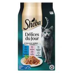 Sheba Délice du Jour Poisson 6x50g