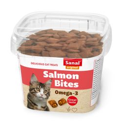 Sanal kat bites salmon cup 75gr