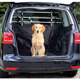 Trixie Kofferbak-beschermdeken Hond Met Hoge Zijdelen 2,30x1,70m Zwart