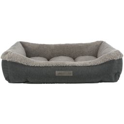 Trixie Vital mand Bendson hoekig 110 × 85 cm donkergrijs/lichtgrijs