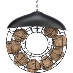 Trixie Mangeoire Boules De Graisse Pour Oiseaux avec Toit 24x24x8cm