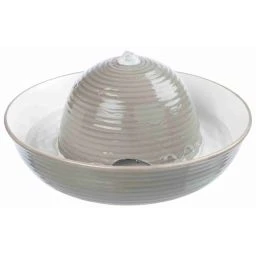 Trixie Vital Flow Fontaine d'Eau en céramique pour Chiens et Chats 1,5L 28x28x12cm