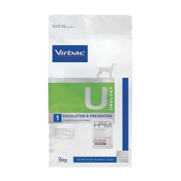 Virbac HPM Urology Struvite Diss & Prevention U1 - Hondenvoer - 3kg