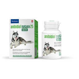 Anibidiol Nature 25mg 60 capsules voor Honden