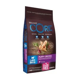 Wellness Core Large Breed Puppy Hondenvoer Promozak 10+2kg