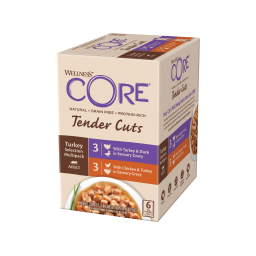 Wellness Core Tender Cuts Multipack - Kalkoen 6X85G